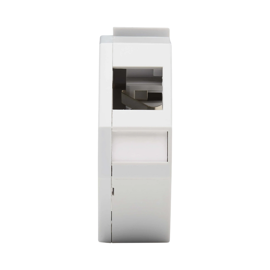 Tripp Lite DIN-Rail Mounting Enclosure Module for Snap-In Keystone Jacks and Couplers, Left Cover, TAA — Being Shipped