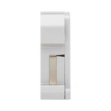 Tripp Lite DIN-Rail Mounting Enclosure Module for Snap-In Keystone Jacks and Couplers, Left Cover, TAA — Being Shipped