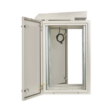 Tripp Lite SmartRack Industrial Enclosure, NEMA 3R, Wall Mount, Heavy-Duty Metal, Locking, Fan With Thermal Switch, 32.5 in. Depth, 18U, Gray — Being Shipped