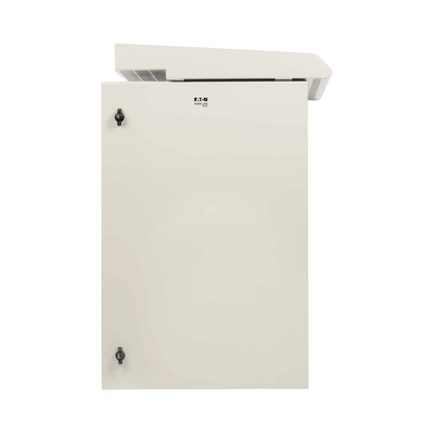 Tripp Lite SmartRack Industrial Enclosure, NEMA 3R, Wall Mount, Heavy-Duty Metal, Locking, Fan With Thermal Switch, 32.5 in. Depth, 18U, Gray — Being Shipped