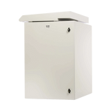 Tripp Lite SmartRack Industrial Enclosure, NEMA 3R, Wall Mount, Heavy-Duty Metal, Locking, Fan With Thermal Switch, 32.5 in. Depth, 18U, Gray — Being Shipped