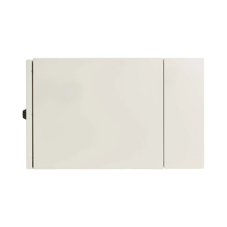 Tripp Lite SmartRack Industrial Enclosure with Lock, NEMA 4, Wall Mount, Metal Construction, Hinged Back, 28 in. Depth, 9U, Gray — Being Shipped