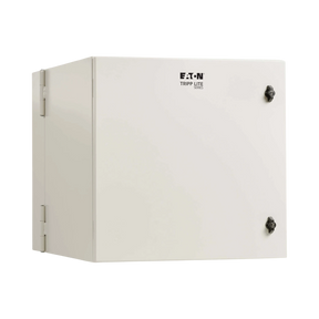 Tripp Lite SmartRack Industrial Enclosure with Lock, NEMA 4, Wall Mount, Metal Construction, Hinged Back, 28 in. Depth, 12U, Gray — Being Shipped