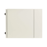 Tripp Lite SmartRack Industrial Enclosure with Lock, NEMA 4, Wall Mount, Metal Construction, Hinged Back, 28 in. Depth, 12U, Gray — Being Shipped