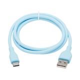 Tripp Lite Safe-IT 3ft USB-A to USB-C Antibacterial Cable (Light Blue) — Being Shipped