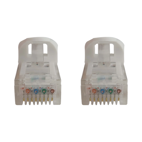 Tripp Lite Cat6a 10G Snagless Molded UTP Ethernet Cable (RJ45 M/M), PoE, White, 1 ft. (0.3 m) — Being Shipped