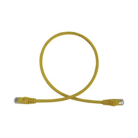Tripp Lite Cat6a 10G Snagless Molded UTP Ethernet Cable (RJ45 M/M), PoE, Yellow, 3 ft. (0.9 m) — Being Shipped
