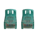 Tripp Lite Cat6a 10G Snagless Molded UTP Ethernet Cable (RJ45 M/M), PoE, Aqua, 15 ft. (4.6 m) — Being Shipped