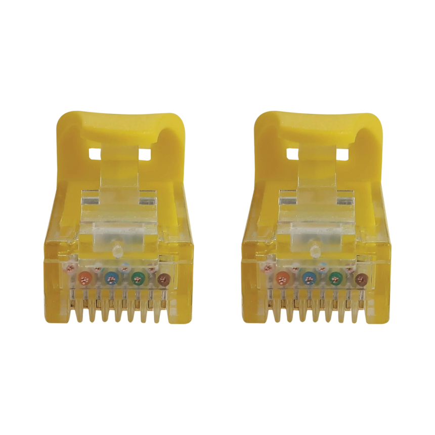 Tripp Lite Cat6a 10G Snagless Molded UTP Ethernet Cable (RJ45 M/M), PoE, Yellow, 20 ft. (6.1 m) — Being Shipped