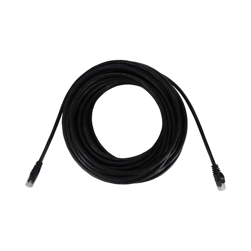 Tripp Lite Cat6a 10G Snagless Molded UTP Ethernet Cable (RJ45 M/M), PoE, Black, 50 ft. (15.2 m) — Being Shipped