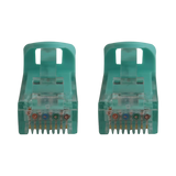 Tripp Lite Cat6a 10G Snagless Molded UTP Ethernet Cable (RJ45 M/M), PoE, Aqua, 50 ft. (15.2 m) — Being Shipped