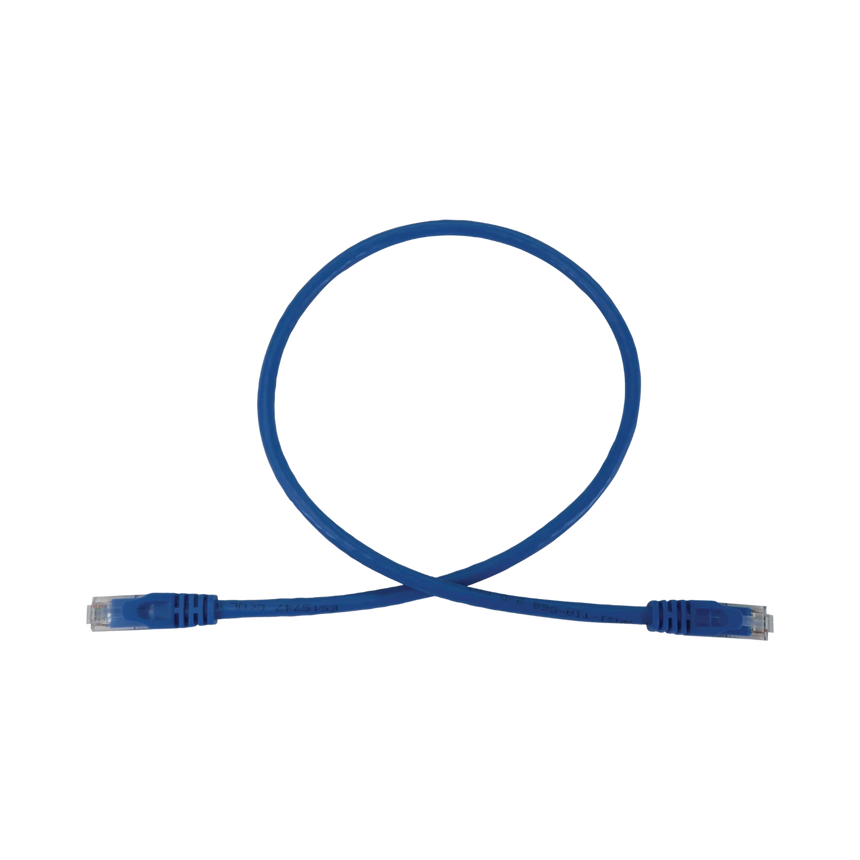 Tripp Lite Cat6a 10G Snagless Molded UTP Ethernet Cable (RJ45 M/M), PoE, Blue, 2 ft. (0.6 m) — Being Shipped