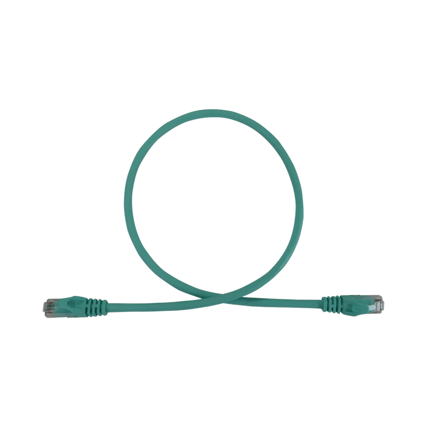 Tripp Lite Cat6a 10G Snagless Molded UTP Ethernet Cable (RJ45 M/M), PoE, Aqua, 2 ft. (0.6 m) — Being Shipped