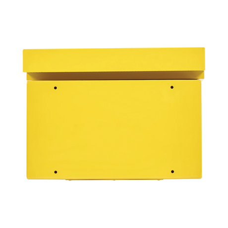 Tripp Lite SmartRack Industrial Enclosure, NEMA 3R, Wall Mount, Metal, Locking, Fan With Thermal Switch, 16.5 in. Depth, 6U, Yellow — Being Shipped