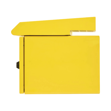 Tripp Lite SmartRack Industrial Enclosure, NEMA 3R, Wall Mount, Metal, Locking, Fan With Thermal Switch, 16.5 in. Depth, 6U, Yellow — Being Shipped