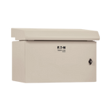 Tripp Lite SmartRack Industrial Enclosure, NEMA 3R, Wall Mount, Metal, Locking, Hinged Back, Fan With Thermal Switch, 28 in. Depth, 6U, Gray — Being Shipped