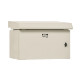 Tripp Lite SmartRack Industrial Enclosure, NEMA 3R, Wall Mount, Metal, Locking, Hinged Back, Fan With Thermal Switch, 28 in. Depth, 9U, Gray — Being Shipped