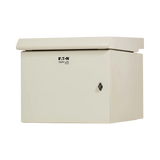 Tripp Lite SmartRack Industrial Enclosure, NEMA 3R, Wall Mount, Metal, Locking, Hinged Back, Fan With Thermal Switch, 32 in. Depth, 9U, Gray — Being Shipped
