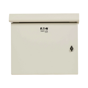 Tripp Lite SmartRack Industrial Enclosure, NEMA 3R, Wall Mount, Metal, Locking, Hinged Back, Fan With Thermal Switch, 32 in. Depth, 9U, Gray — Being Shipped