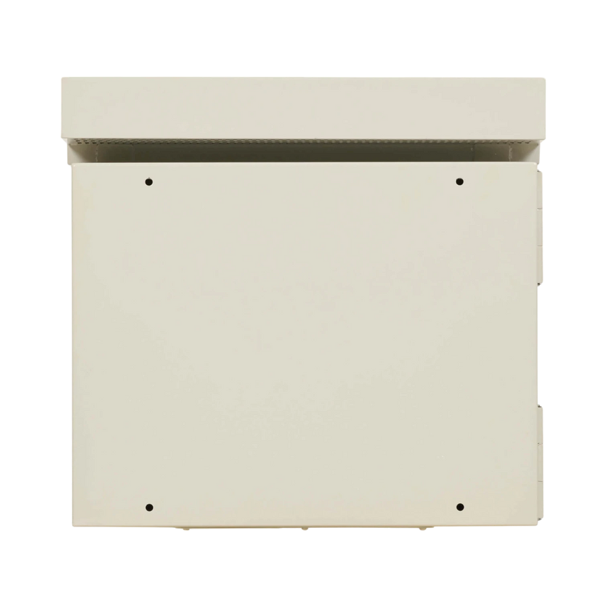Tripp Lite SmartRack Industrial Enclosure, NEMA 3R, Wall Mount, Metal, Locking, Hinged Back, Fan With Thermal Switch, 32 in. Depth, 9U, Gray — Being Shipped