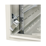 Tripp Lite SmartRack Industrial Enclosure, NEMA 3R, Wall Mount, Metal, Locking, Hinged Back, Fan With Thermal Switch, 28 in. Depth, 12U, Gray — Being Shipped