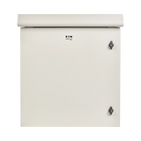 Tripp Lite SmartRack Industrial Enclosure, NEMA 3R, Wall Mount, Metal, Locking, Hinged Back, Fan With Thermal Switch, 28 in. Depth, 12U, Gray — Being Shipped