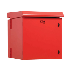 Tripp Lite SmartRack Industrial Enclosure, NEMA 3R, Wall Mount, Metal, Locking, Hinged Back, Fan With Thermal Switch, 28 in. Depth, 12U, Red — Being Shipped