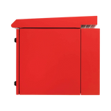 Tripp Lite SmartRack Industrial Enclosure, NEMA 3R, Wall Mount, Metal, Locking, Hinged Back, Fan With Thermal Switch, 28 in. Depth, 12U, Red — Being Shipped