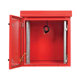 Tripp Lite SmartRack Industrial Enclosure, NEMA 3R, Wall Mount, Metal, Locking, Hinged Back, Fan With Thermal Switch, 28 in. Depth, 12U, Red — Being Shipped