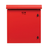 Tripp Lite SmartRack Industrial Enclosure, NEMA 3R, Wall Mount, Metal, Locking, Fan With Thermal Switch, 23 in. Depth, 12U, Red — Being Shipped