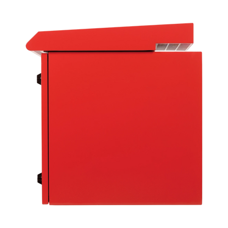 Tripp Lite SmartRack Industrial Enclosure, NEMA 3R, Wall Mount, Metal, Locking, Fan With Thermal Switch, 23 in. Depth, 12U, Red — Being Shipped