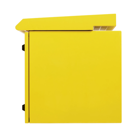 Tripp Lite SmartRack Industrial Enclosure, NEMA 3R, Wall Mount, Metal, Locking, Fan With Thermal Switch, 23 in. Depth, 12U, Yellow — Being Shipped