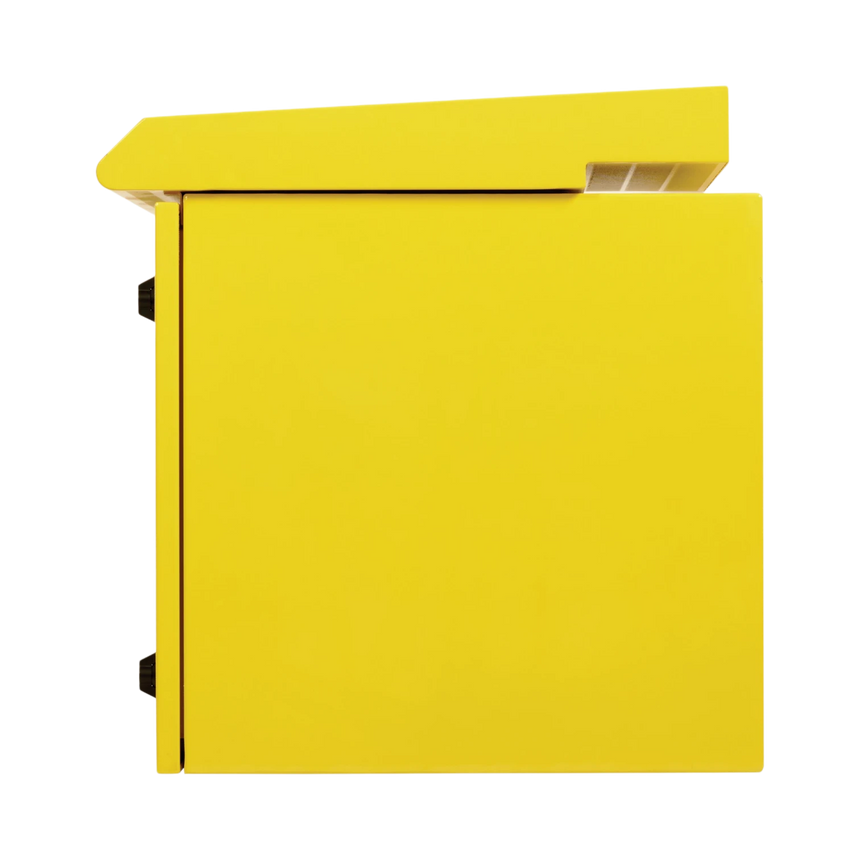 Tripp Lite SmartRack Industrial Enclosure, NEMA 3R, Wall Mount, Metal, Locking, Fan With Thermal Switch, 23 in. Depth, 12U, Yellow — Being Shipped