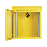 Tripp Lite SmartRack Industrial Enclosure, NEMA 3R, Wall Mount, Metal, Locking, Fan With Thermal Switch, 23 in. Depth, 12U, Yellow — Being Shipped