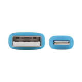 Tripp Lite Safe-IT 6ft USB-A to Lightning Antibacterial Cable (Blue) — Being Shipped