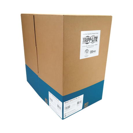 Tripp Lite Cat6 1G Solid Core UTP Bulk Ethernet Cable, LSZH, Blue, 1000 ft. (305 m), TAA — Being Shipped