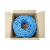 Tripp Lite Cat6 1G Solid Core UTP Bulk Ethernet Cable, LSZH, Blue, 1000 ft. (305 m), TAA — Being Shipped