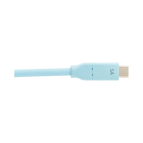 Tripp Lite 6ft Safe-IT 240W Antibacterial USB-C Cable (Light Blue) — Being Shipped