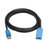 Tripp Lite DisplayPort Extension Cable with Active Repeater & Latching Connector (M/F), 8K 60 Hz, HDR, 4:4:4, HDCP 2.2, 9 ft. (2.7 m), TAA — Being Shipped