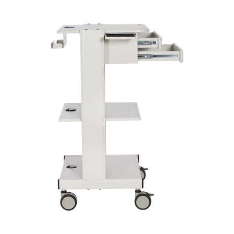 Tripp Lite Mobile Workstation with 2x Adjustable Shelves, 2x Metal Drawers, Locking Casters, TAA — Being Shipped