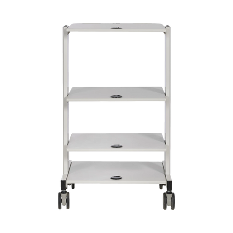 Tripp Lite Mobile Workstation with Adjustable Shelves, Locking Casters, TAA — Being Shipped