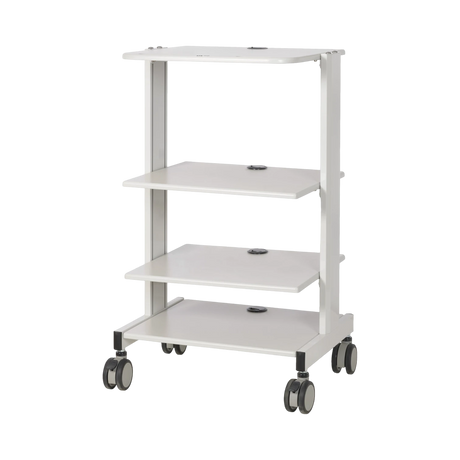 Tripp Lite Mobile Workstation with Adjustable Shelves, Locking Casters, TAA — Being Shipped