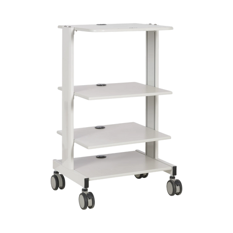 Tripp Lite Mobile Workstation with Adjustable Shelves, Locking Casters, TAA — Being Shipped