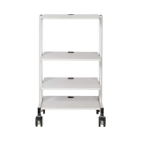 Tripp Lite Mobile Workstation with Adjustable Shelves, Locking Casters, TAA — Being Shipped