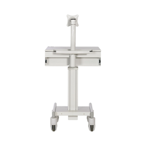 Tripp Lite Mobile Workstation with Monitor Arm, Casters, Locking Drawer, TAA-compliant — Being Shipped