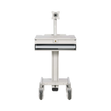Tripp Lite Mobile Workstation with Monitor Arm, Casters, Locking Drawer, TAA-compliant — Being Shipped