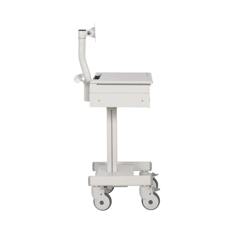 Tripp Lite Mobile Workstation with Monitor Arm, Casters, Locking Drawer, TAA-compliant — Being Shipped