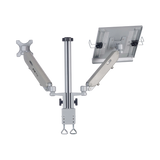 Tripp Lite Full-Motion Desktop Clamp for Laptop and 17" to 32" Monitor, Aluminum, TAA — Being Shipped