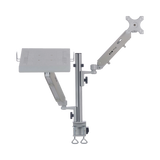 Tripp Lite Full-Motion Desktop Clamp for Laptop and 17" to 32" Monitor, Aluminum, TAA — Being Shipped