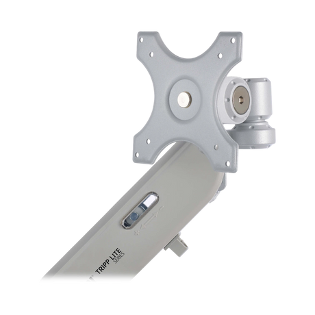 Tripp Lite Full-Motion Desktop Clamp for Laptop and 17" to 32" Monitor, Aluminum, TAA — Being Shipped